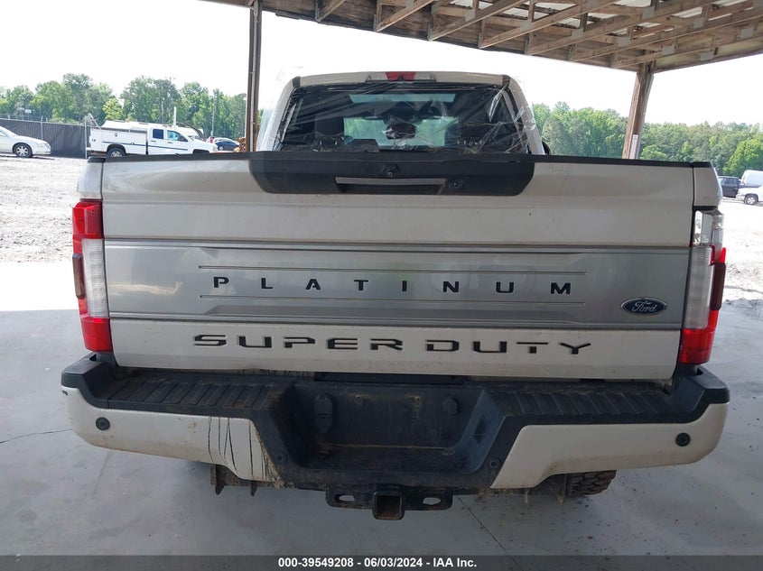 2017 Ford F-250 Platinum VIN: 1FT7W2BT8HED40950 Lot: 39549208