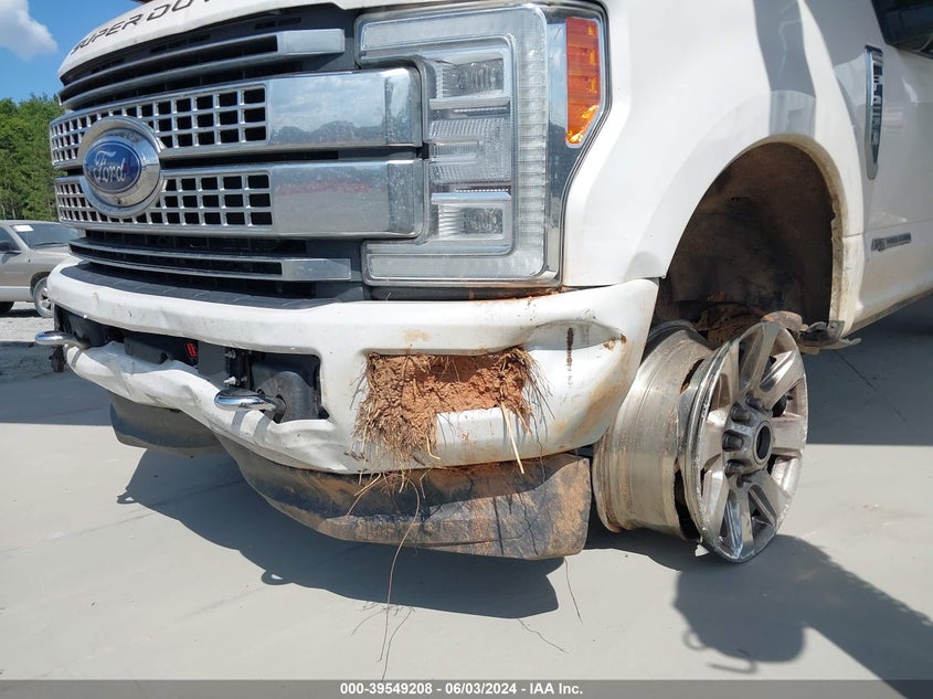 2017 Ford F-250 Platinum VIN: 1FT7W2BT8HED40950 Lot: 39549208