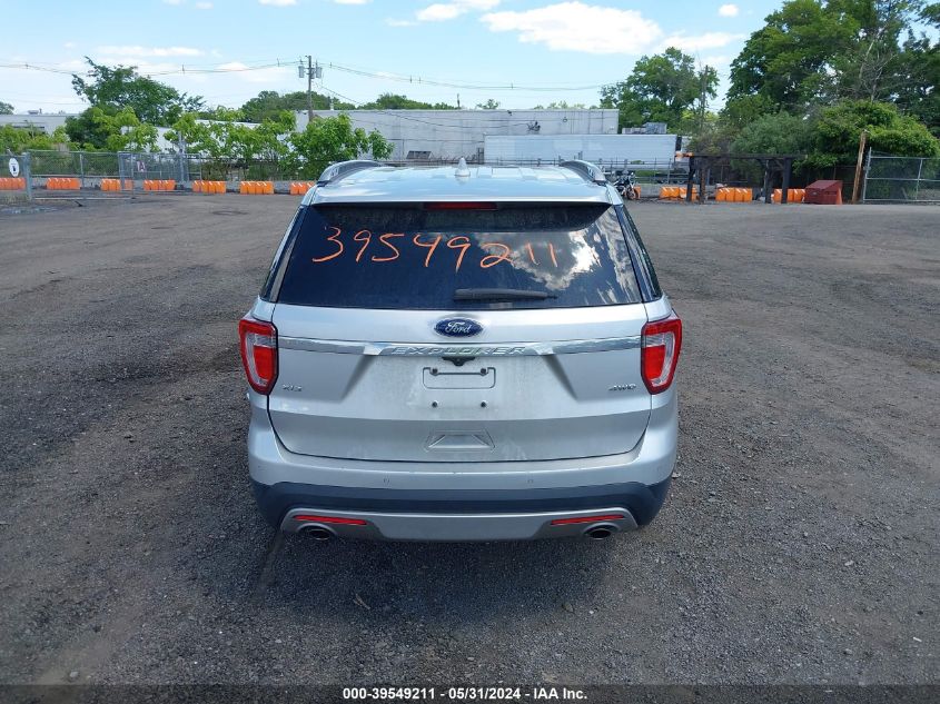 1FM5K8D82GGC97316 2016 Ford Explorer Xlt