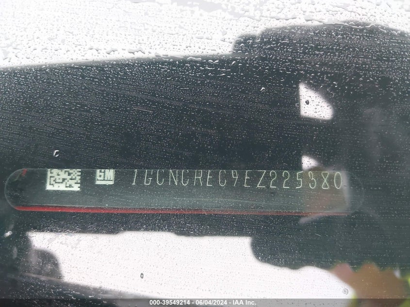 2014 Chevrolet Silverado 1500 1Lt VIN: 1GCNCREC9EZ225380 Lot: 39549214