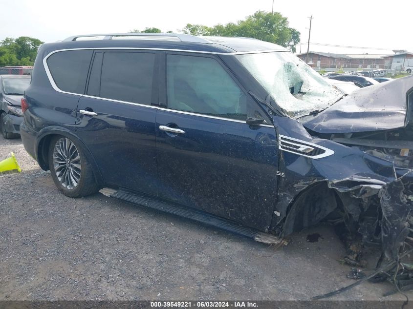 2020 Infiniti Qx80 Luxe Awd VIN: JN8AZ2NEXL9252806 Lot: 39549221