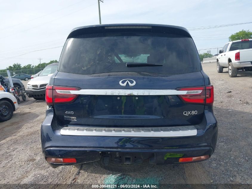 2020 Infiniti Qx80 Luxe Awd VIN: JN8AZ2NEXL9252806 Lot: 39549221