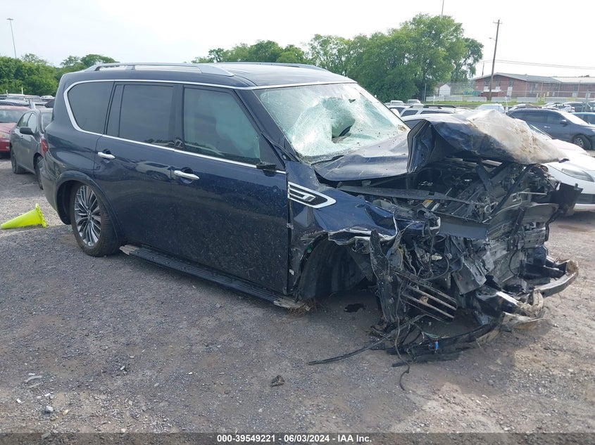 2020 Infiniti Qx80 Luxe Awd VIN: JN8AZ2NEXL9252806 Lot: 39549221
