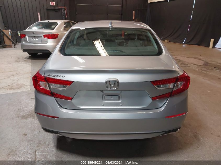 2019 Honda Accord Lx VIN: 1HGCV1F19KA020427 Lot: 39549224