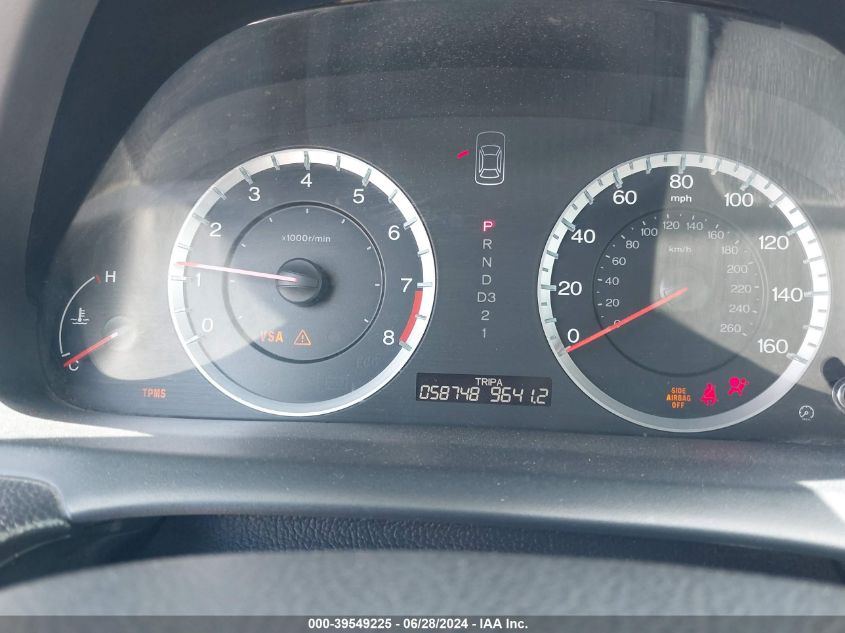 2010 Honda Accord 2.4 Ex-L VIN: 1HGCS1B82AA002829 Lot: 39549225