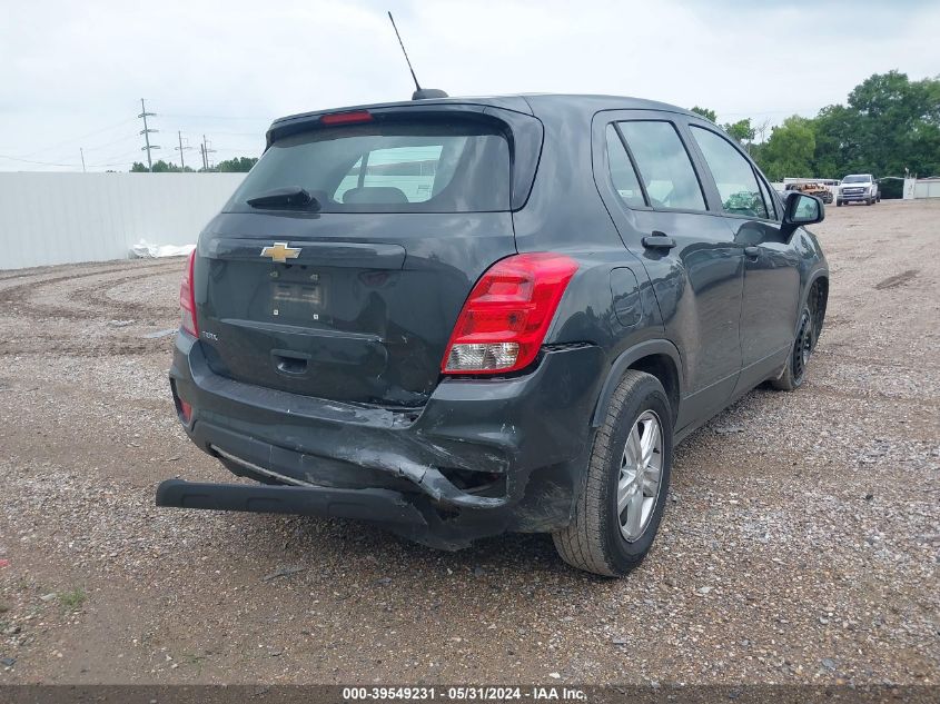 2019 Chevrolet Trax Ls VIN: 3GNCJKSB7KL252748 Lot: 39549231
