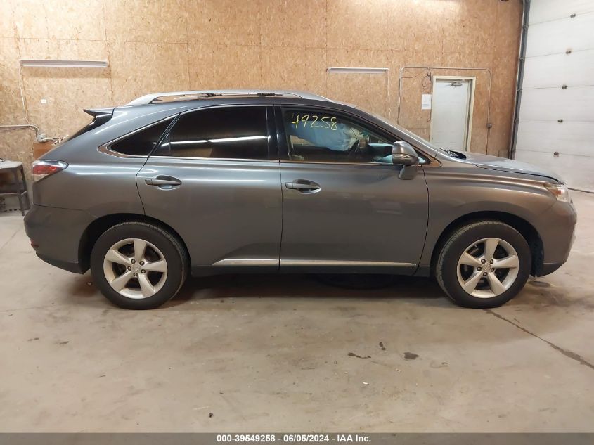 2013 Lexus Rx 350 VIN: 2T2BK1BA9DC172078 Lot: 39549258