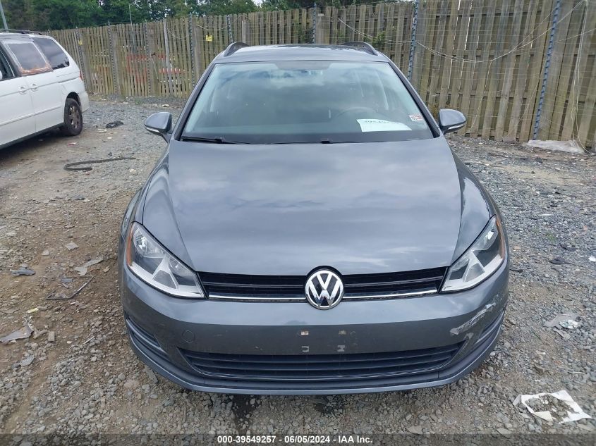 2017 VOLKSWAGEN GOLF SPORTWAGEN TSI S - 3VWU17AU9HM533995