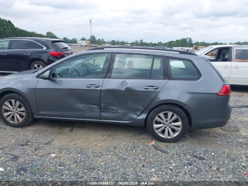 2017 VOLKSWAGEN GOLF SPORTWAGEN TSI S - 3VWU17AU9HM533995