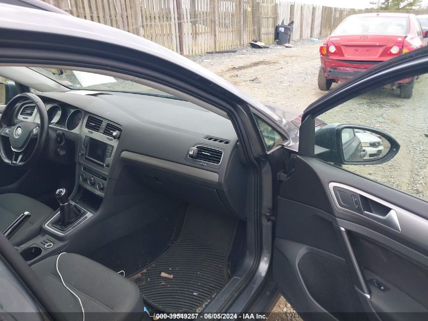 2017 VOLKSWAGEN GOLF SPORTWAGEN TSI S - 3VWU17AU9HM533995