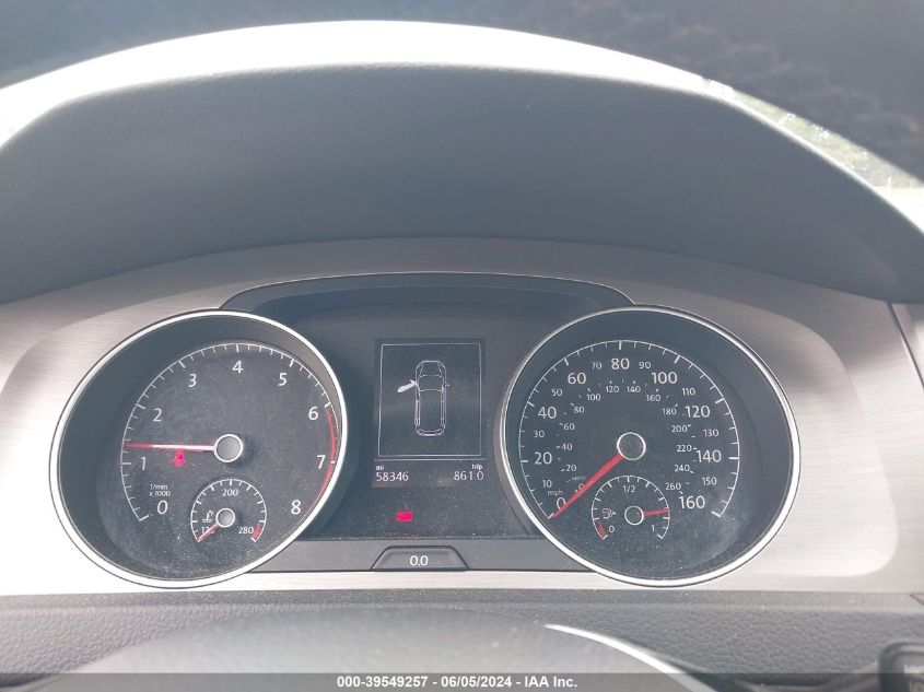 2017 VOLKSWAGEN GOLF SPORTWAGEN TSI S - 3VWU17AU9HM533995