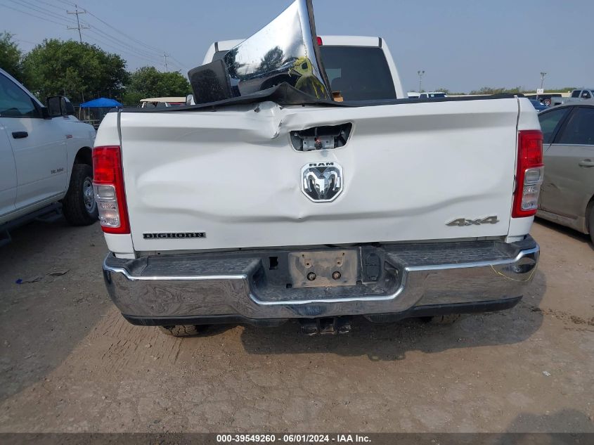 2021 Ram 2500 Big Horn VIN: 3C6UR5DL2MG628496 Lot: 39549260