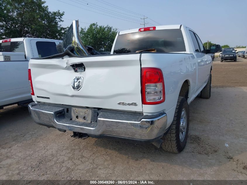 2021 Ram 2500 Big Horn VIN: 3C6UR5DL2MG628496 Lot: 39549260