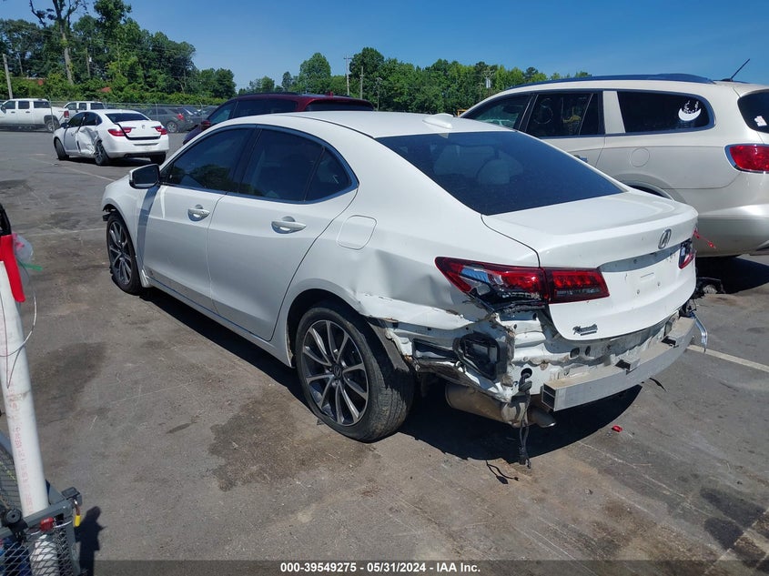 2017 Acura Tlx Technology Package VIN: 19UUB2F5XHA000878 Lot: 39549275