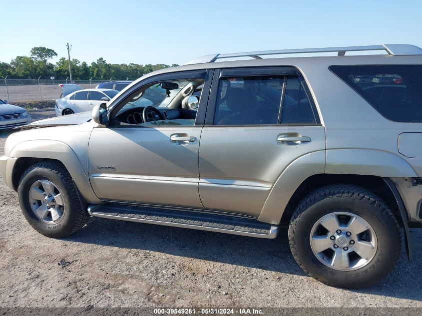 2004 Toyota 4Runner Limited VIN: JTEZU17RX40033644 Lot: 39549281