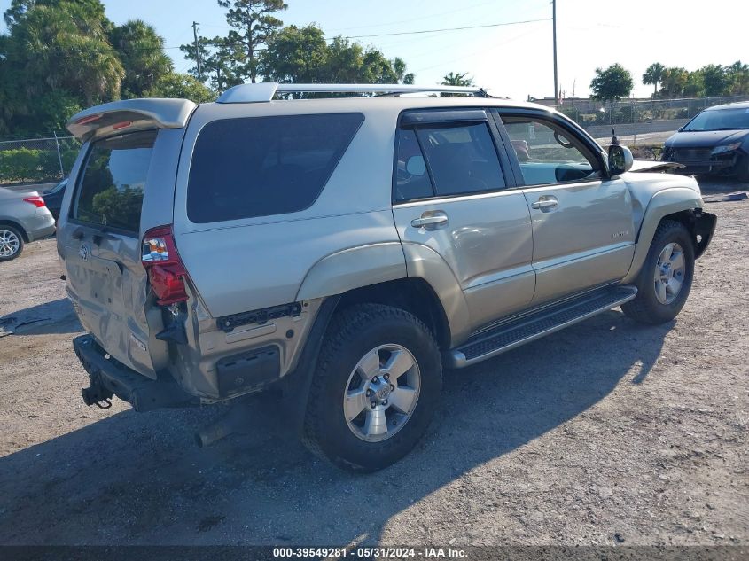 2004 Toyota 4Runner Limited VIN: JTEZU17RX40033644 Lot: 39549281