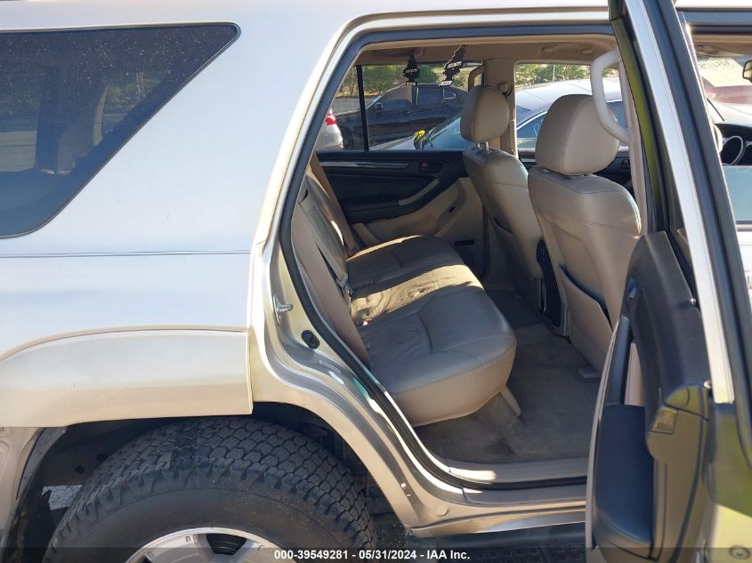 2004 Toyota 4Runner Limited VIN: JTEZU17RX40033644 Lot: 39549281