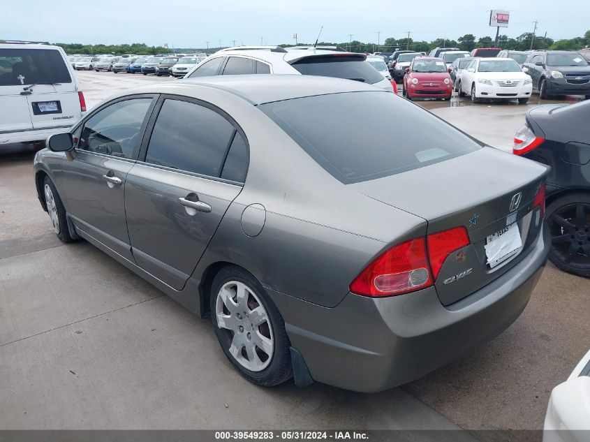 2008 Honda Civic Lx VIN: 1HGFA15558L087634 Lot: 39549283