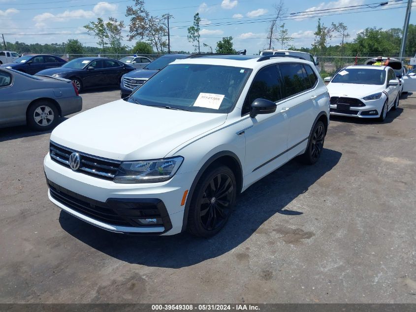 2021 Volkswagen Tiguan 2.0T Se/2.0T Se R-Line Black/2.0T Sel VIN: 3VV3B7AX2MM120950 Lot: 39549308