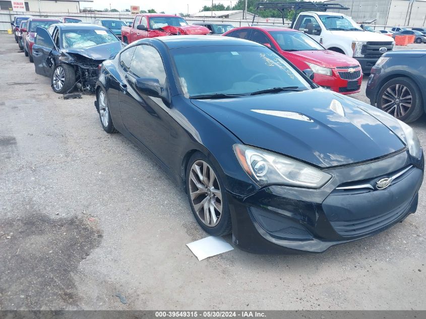 2013 Hyundai Genesis 2.0T VIN: KMHHT6KD7DU090125 Lot: 39549315