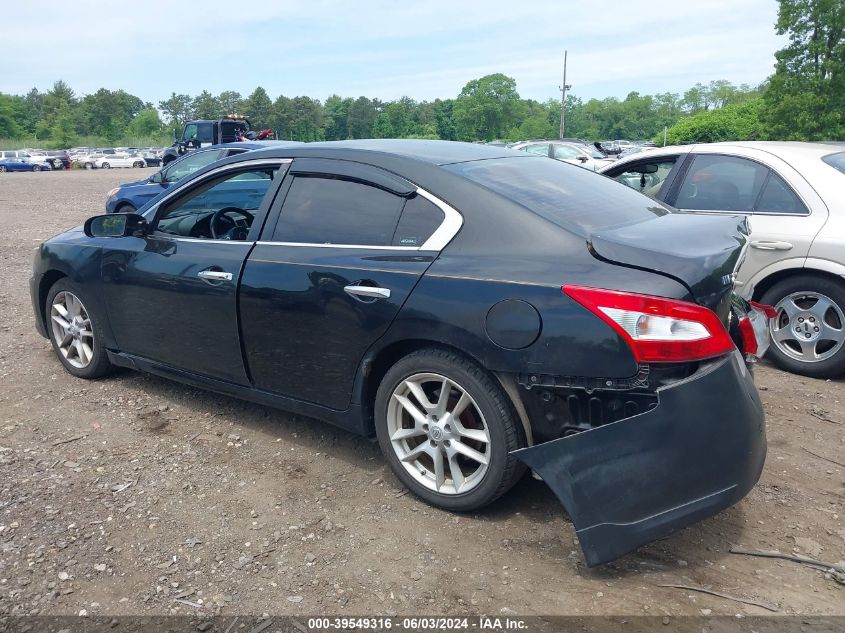 2011 Nissan Maxima 3.5 S VIN: 1N4AA5AP4BC855172 Lot: 39549316