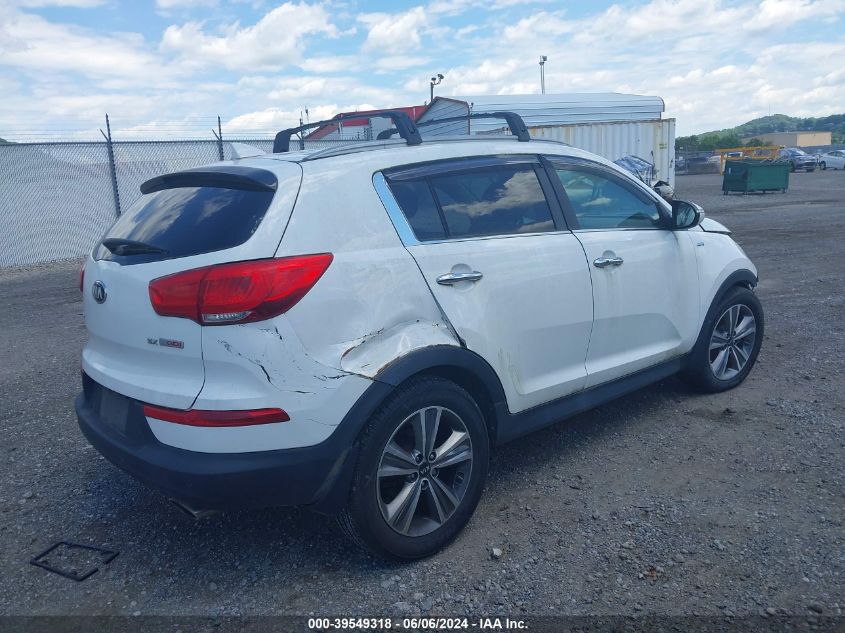 2014 Kia Sportage Sx VIN: KNDPCCA66E7569380 Lot: 39549318