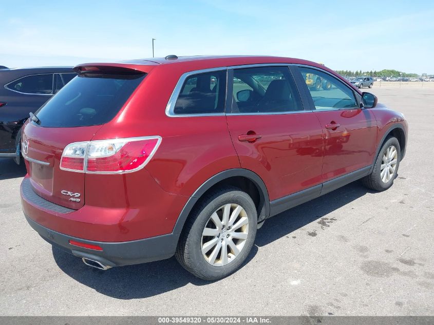 2010 Mazda Cx-9 Touring VIN: JM3TB3MA0A0231906 Lot: 39549320