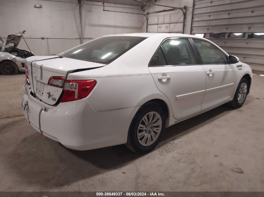 2014 Toyota Camry Hybrid/Le/Xle VIN: 4T1BD1FK0EU101983 Lot: 39549337