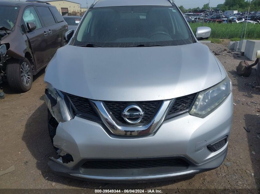 2014 Nissan Rogue Sv VIN: 5N1AT2MV4EC776713 Lot: 39549344