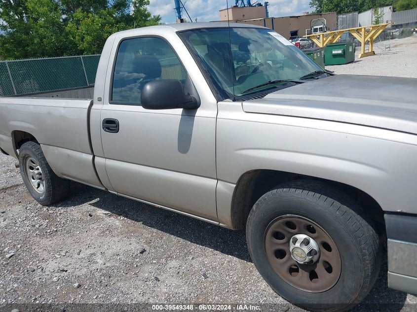 2005 Chevrolet Silverado 1500 Work Truck VIN: 1GCEC14X15Z214668 Lot: 39549348