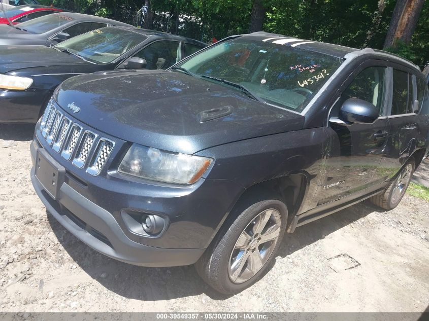 2014 Jeep Compass Latitude VIN: 1C4NJCEA7ED645301 Lot: 39549357