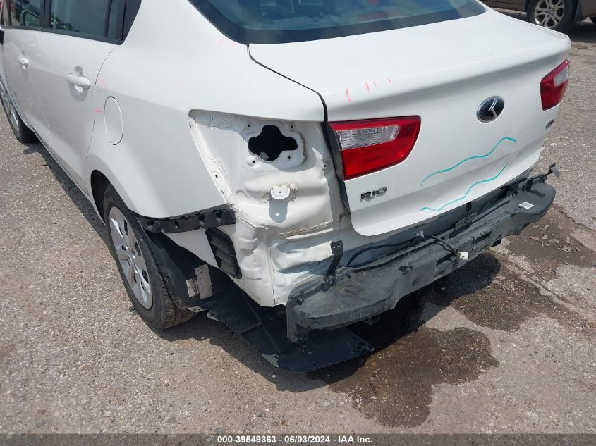 2016 KIA RIO LX - KNADM4A34G6562283