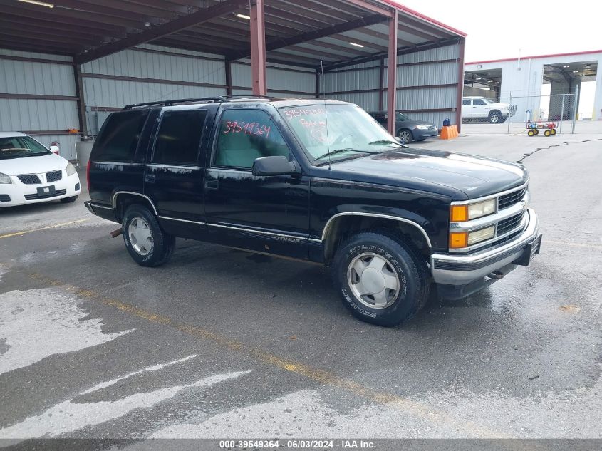 1998 Chevrolet Tahoe Ls VIN: 1GNEK13R9WJ310836 Lot: 39549364