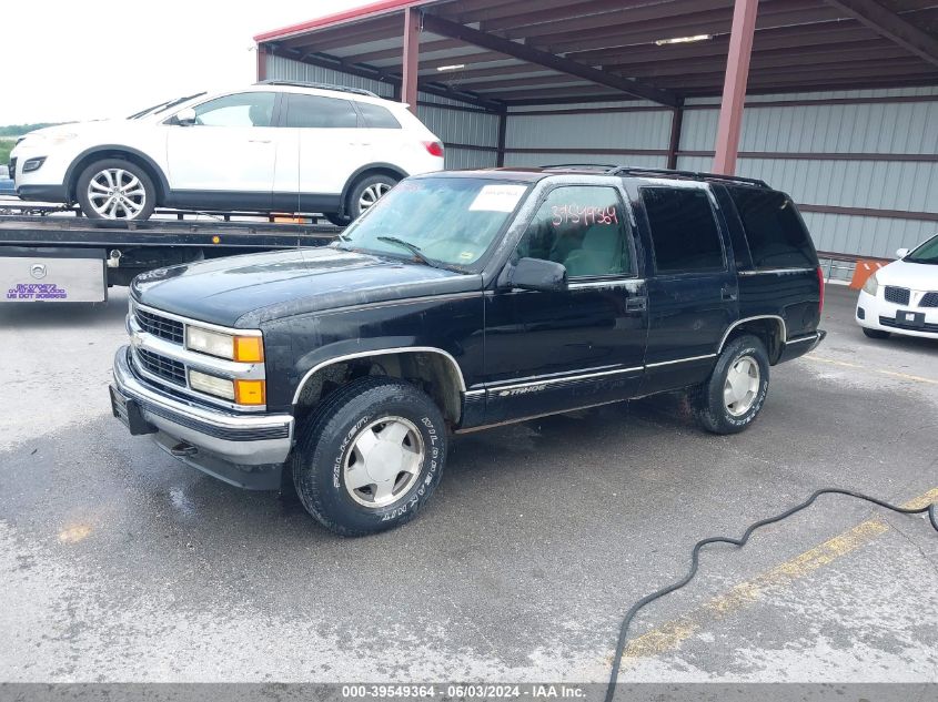 1998 Chevrolet Tahoe Ls VIN: 1GNEK13R9WJ310836 Lot: 39549364