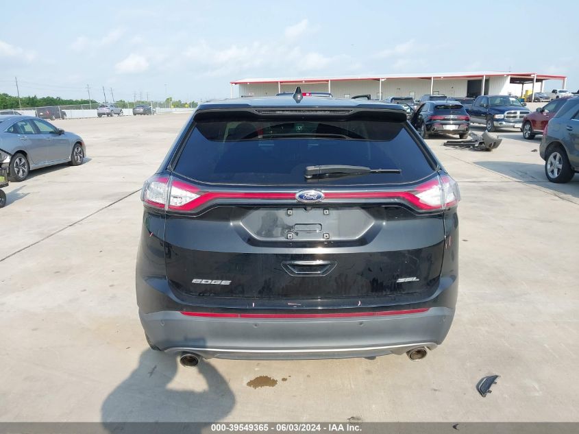 2016 Ford Edge Sel VIN: 2FMPK3J86GBB27807 Lot: 39549365