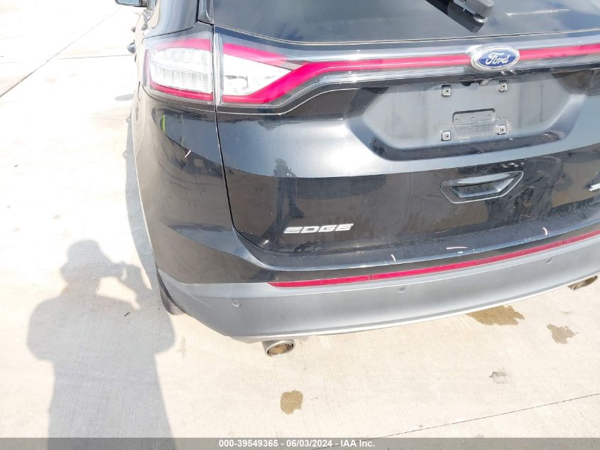 2016 Ford Edge Sel VIN: 2FMPK3J86GBB27807 Lot: 39549365