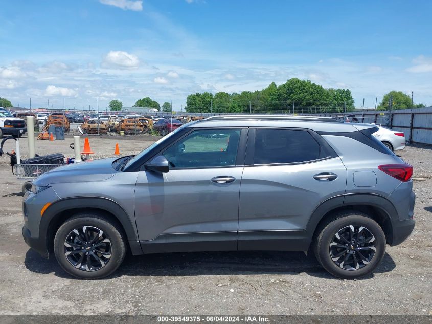 2022 Chevrolet Trailblazer Fwd Lt VIN: KL79MPSL7NB054187 Lot: 39549375