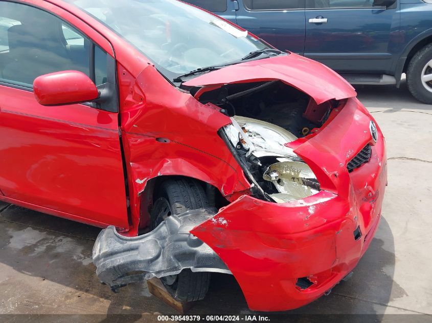 2011 Toyota Yaris VIN: JTDKT4K37B5337169 Lot: 39549379