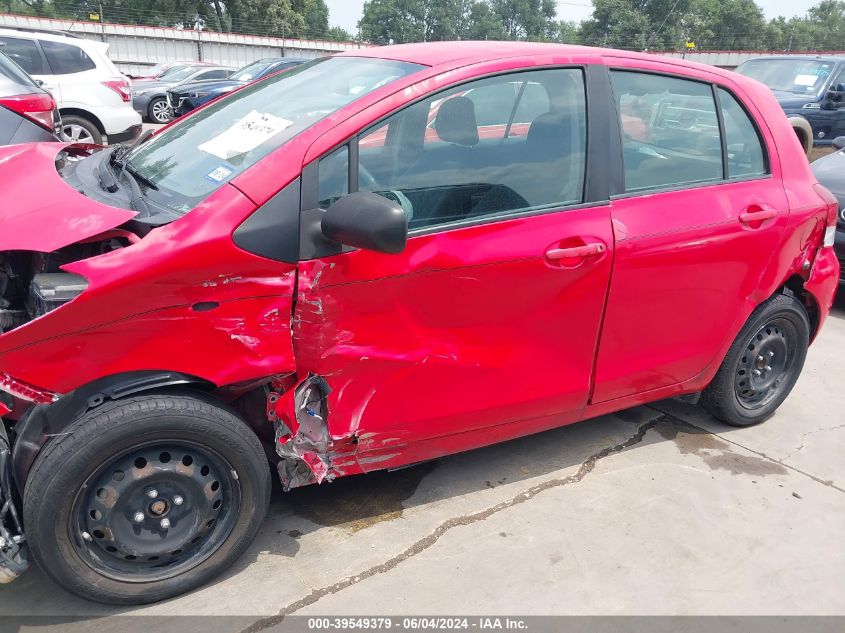 2011 Toyota Yaris VIN: JTDKT4K37B5337169 Lot: 39549379