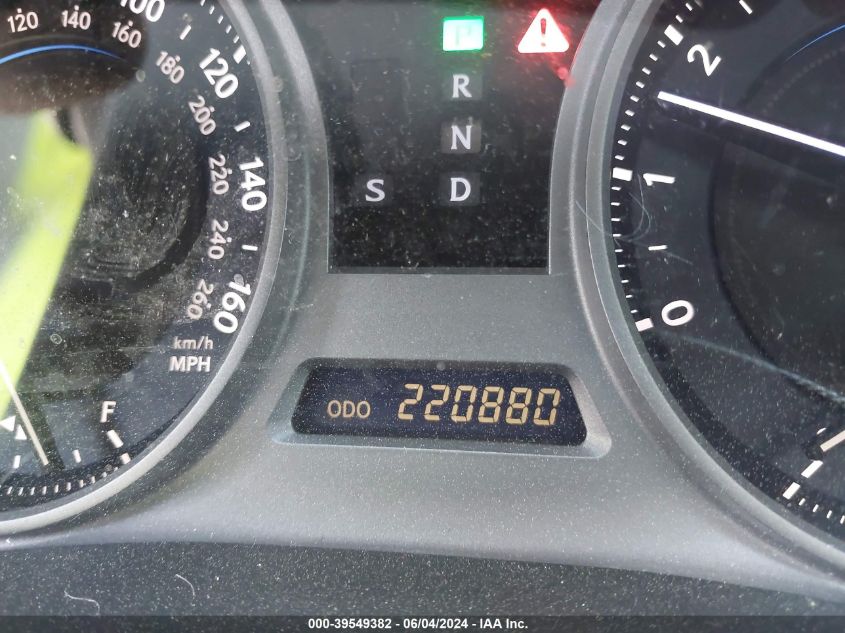 2008 Lexus Is 250 VIN: JTHBK262582066100 Lot: 39549382