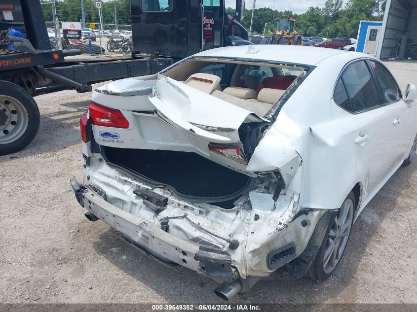 2008 Lexus Is 250 VIN: JTHBK262582066100 Lot: 39549382