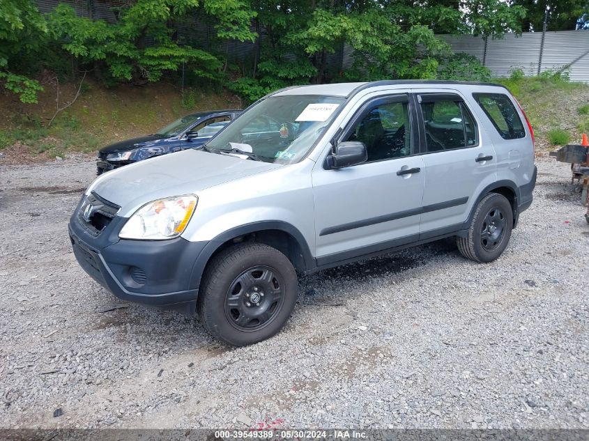 2005 Honda Cr-V Lx VIN: SHSRD78565U310112 Lot: 39549389