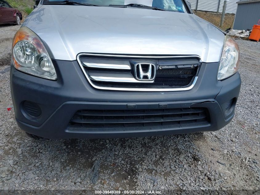 2005 Honda Cr-V Lx VIN: SHSRD78565U310112 Lot: 39549389