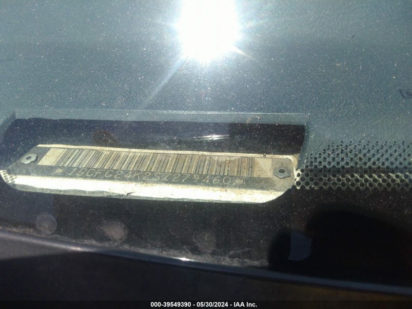 1995 Chevrolet Gmt-400 C2500 VIN: 1GCFC24K2SZ279460 Lot: 39549390