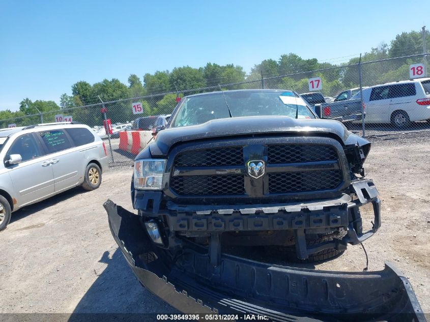 2018 Ram 1500 Express Quad Cab 4X4 6'4 Box VIN: 1C6RR7FT2JS233091 Lot: 39549395