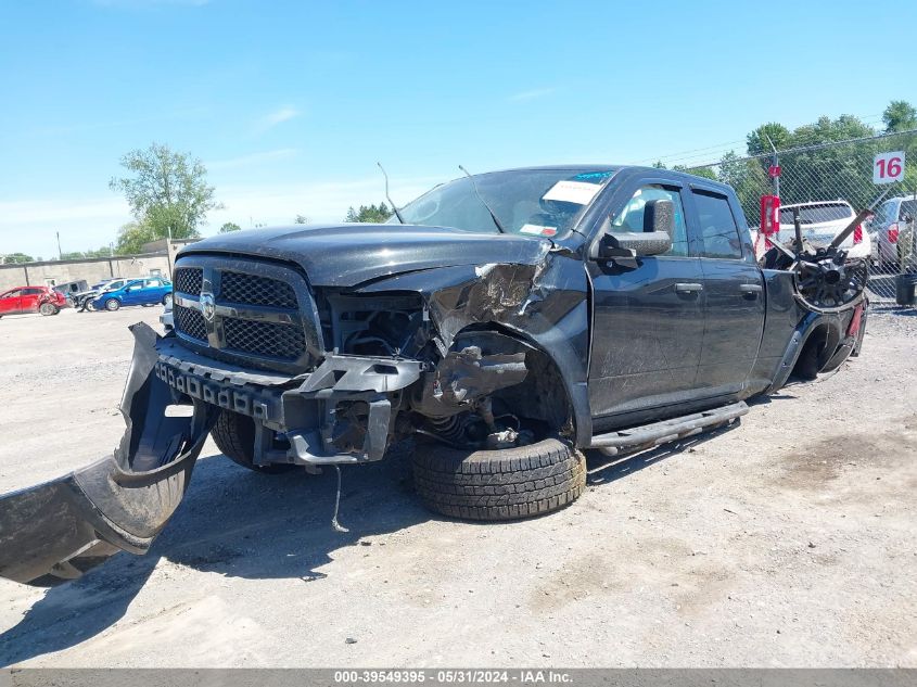 2018 Ram 1500 Express Quad Cab 4X4 6'4 Box VIN: 1C6RR7FT2JS233091 Lot: 39549395