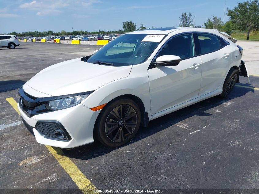 2017 Honda Civic Ex VIN: SHHFK7H52HU230972 Lot: 39549397