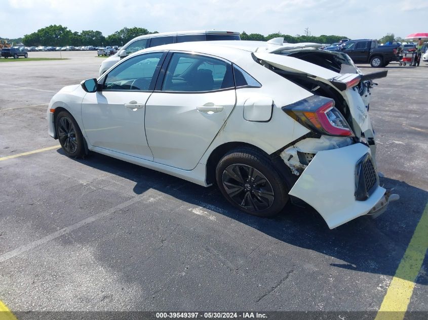 2017 Honda Civic Ex VIN: SHHFK7H52HU230972 Lot: 39549397