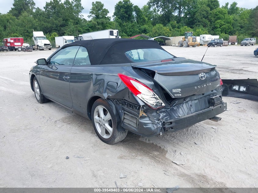 2007 Toyota Camry Solara Sle VIN: 4T1FA38P47U112454 Lot: 39549403