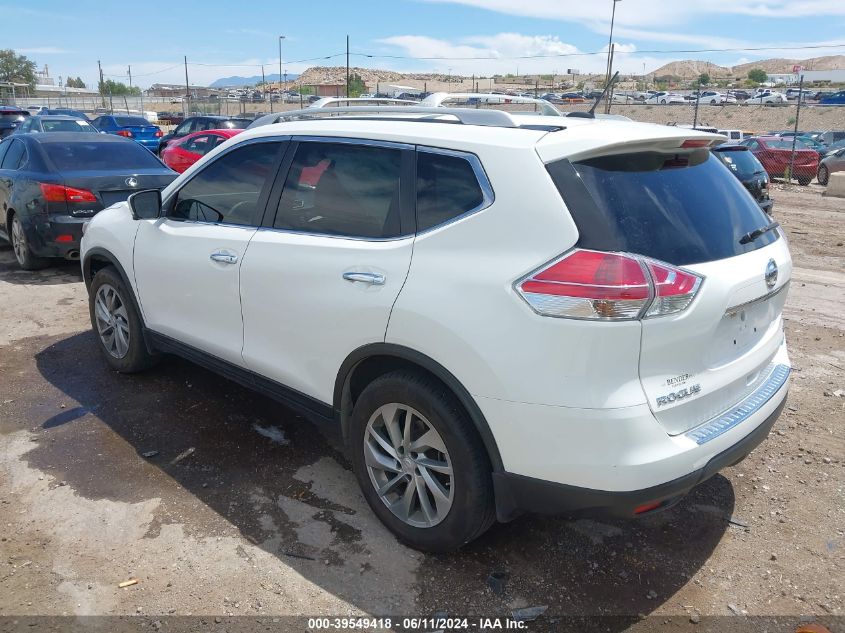 2014 Nissan Rogue S/Sl/Sv VIN: 5N1AT2MV6EC799488 Lot: 39549418